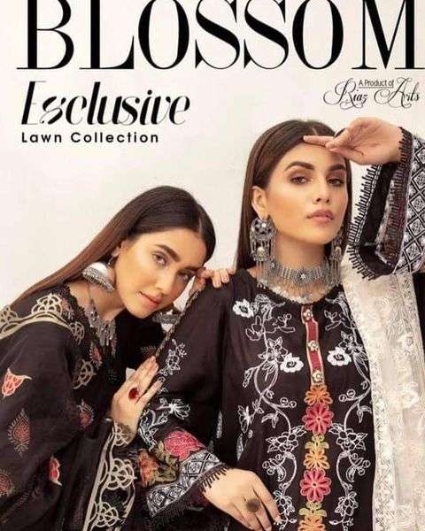 Blossom Exclusive Lawn Collection 2022